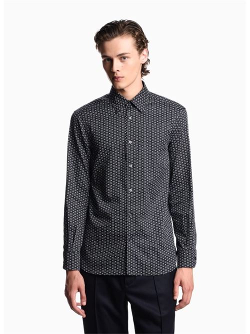 Shirt with printed pattern Emporio Armani | EM001537 AF14130.FB323